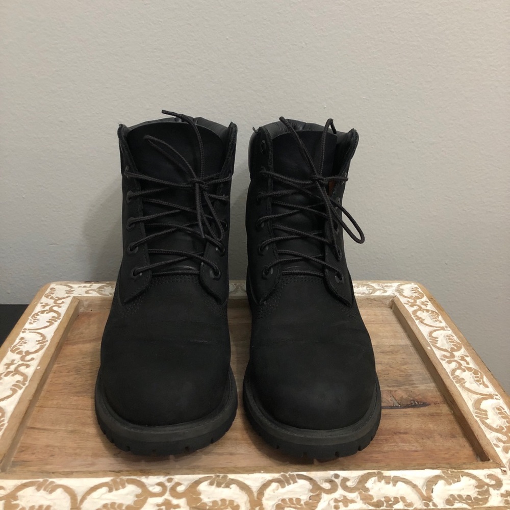 Black Timberland Boots